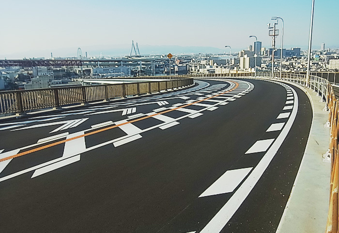 大阪港八尾線（なみはや大橋）